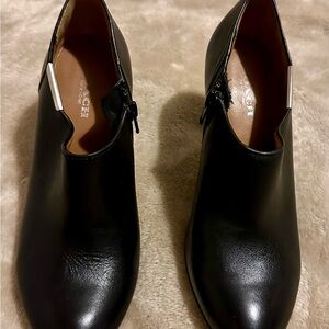 Coach Black Ankle Boots with Sleek Design
